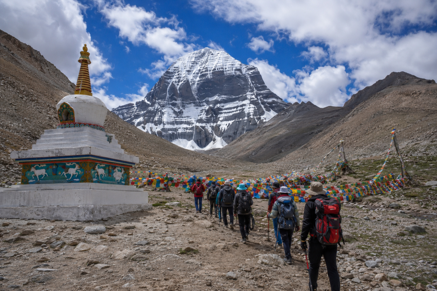 Kailash Mansarovar Yatra via Lhasa
